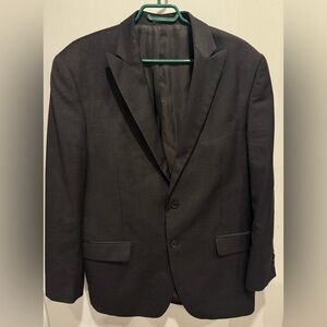 42R Giorgio Cavalli Virgin wool Collezioni blazer sports coat navy gray classic